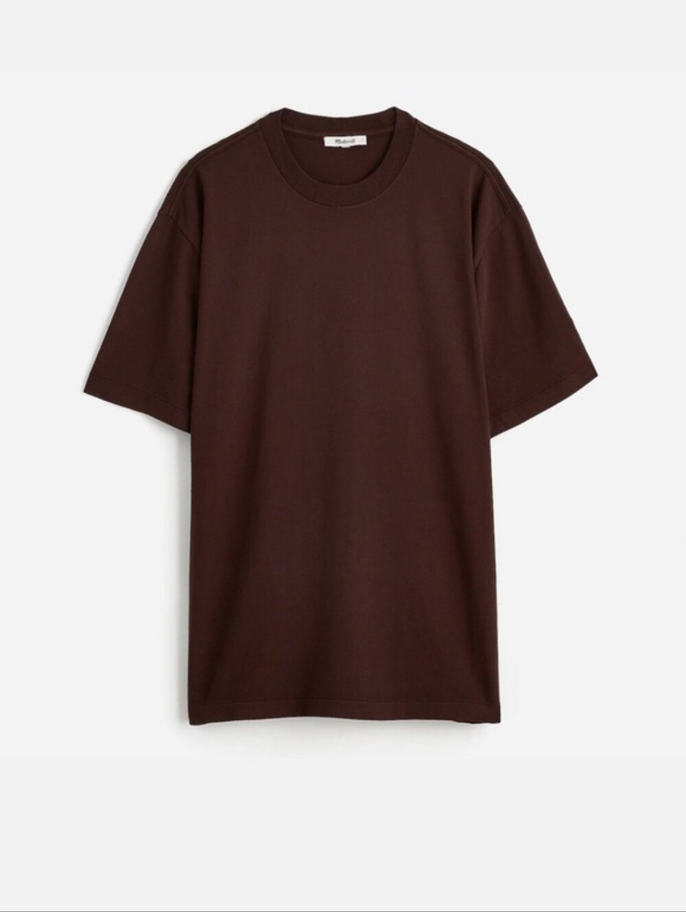Madewell The Vintage Tee dark carob NS724